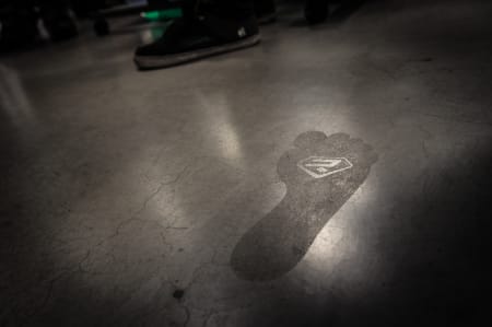SETTER SPOR: En Ridleyfot ble til etter kreativt overskudd inne på designkontoret.