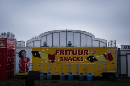MATPRAT: Pommes frites og blåskjell er den ultimate sykkelkrossføden.