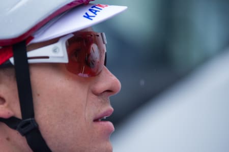 HJEMMEBANE: Alexander Kristoff passerte boligen sin tre ganger i løpet av dagens etappe.