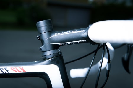 PENT: Fronten til Canyon er ryddig og pen. Sykkelen er satt om med avsluttende deler fra Ritchey WCS.