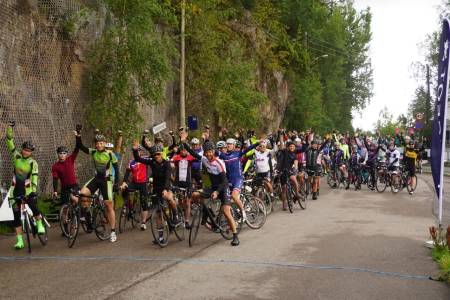 TRYGG START: Ikke alle deltagerne i Hope Challenge kjente til manglende godkjenninger. Det vil ikke få konsekvenser. Foto: Bjørn Saksberg.