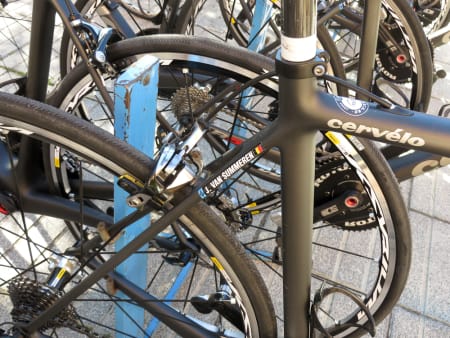<b>SOMMEREN:</b> Roubaix-vinner Johan Van Summeren velger seg Cervelos R5.