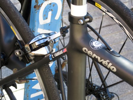 <b>KOMFORT:</b> Også Farrar kjører R5 snarere enn en av de rene aeromodellene S5 eller S3.