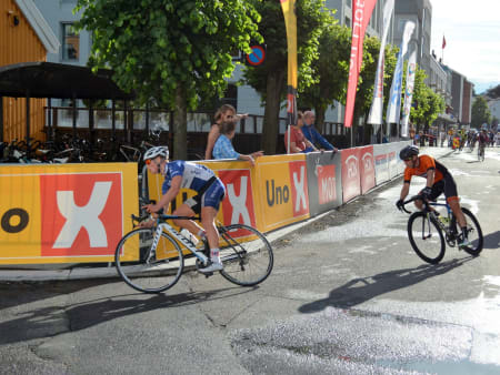 Per-Christian Eidevik ble nylig nordisk mester for veteraner, men rytteren fra Team Kjekkas fikk det tungt i Sandefjord.