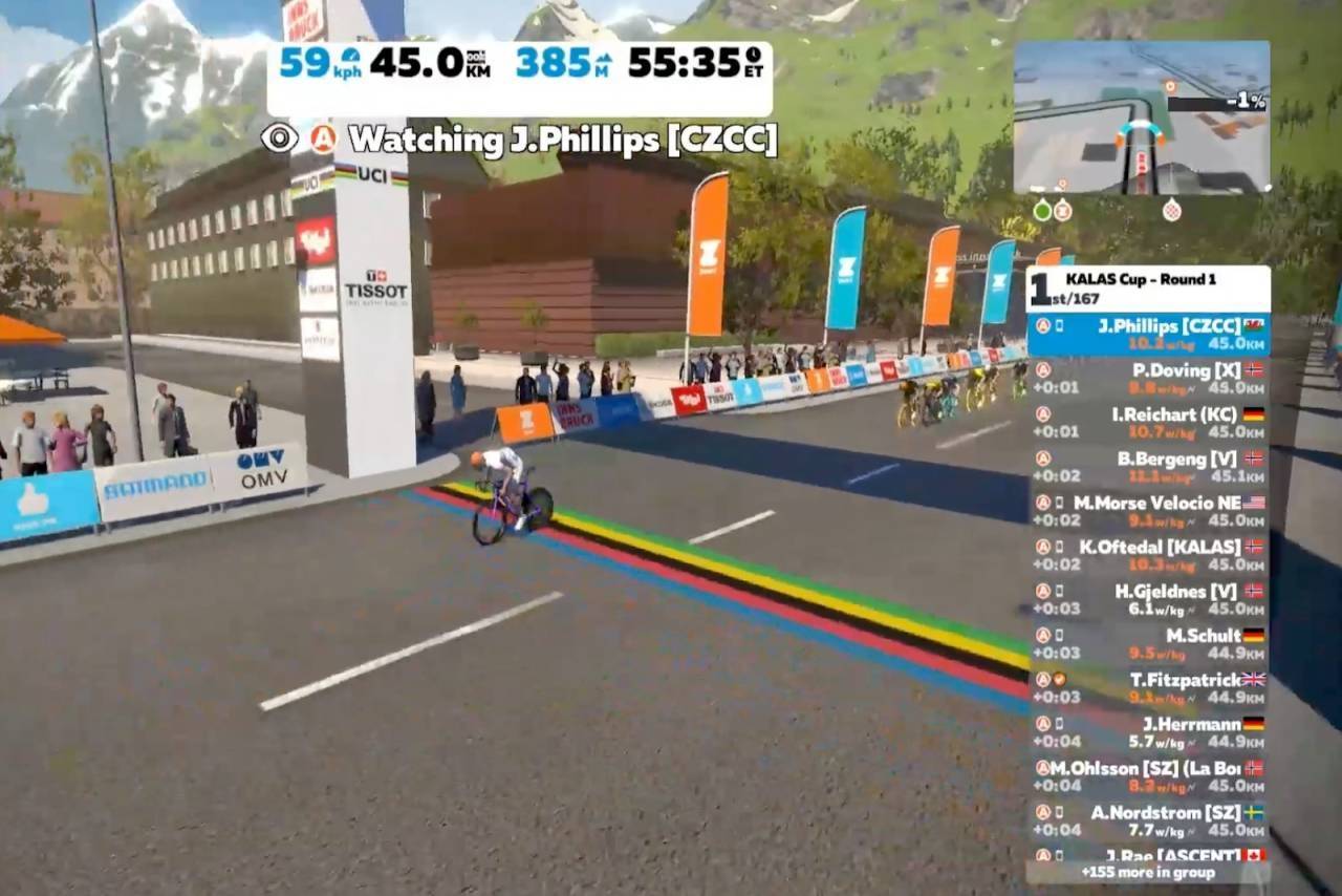 KLARE? VI sender runde to av Zwift Kalas Cup live 20.00.