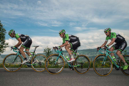 ANSVAR: Belkin hadde et knallsterkt lag og satte tydelig preg på årets Tour of Norway.