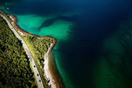 VAKKERT: Også dagens etappe ble velsignet med godvær og fabelaktig natur.