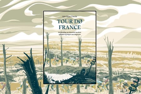 SOMMERLESING: Tour de France var mildest talt annerledes i 1919. I dagens sending får du vite mer om hvordan det var i det herrens etterkrigsår. Illustrasjon: Simon Scarsbrook.