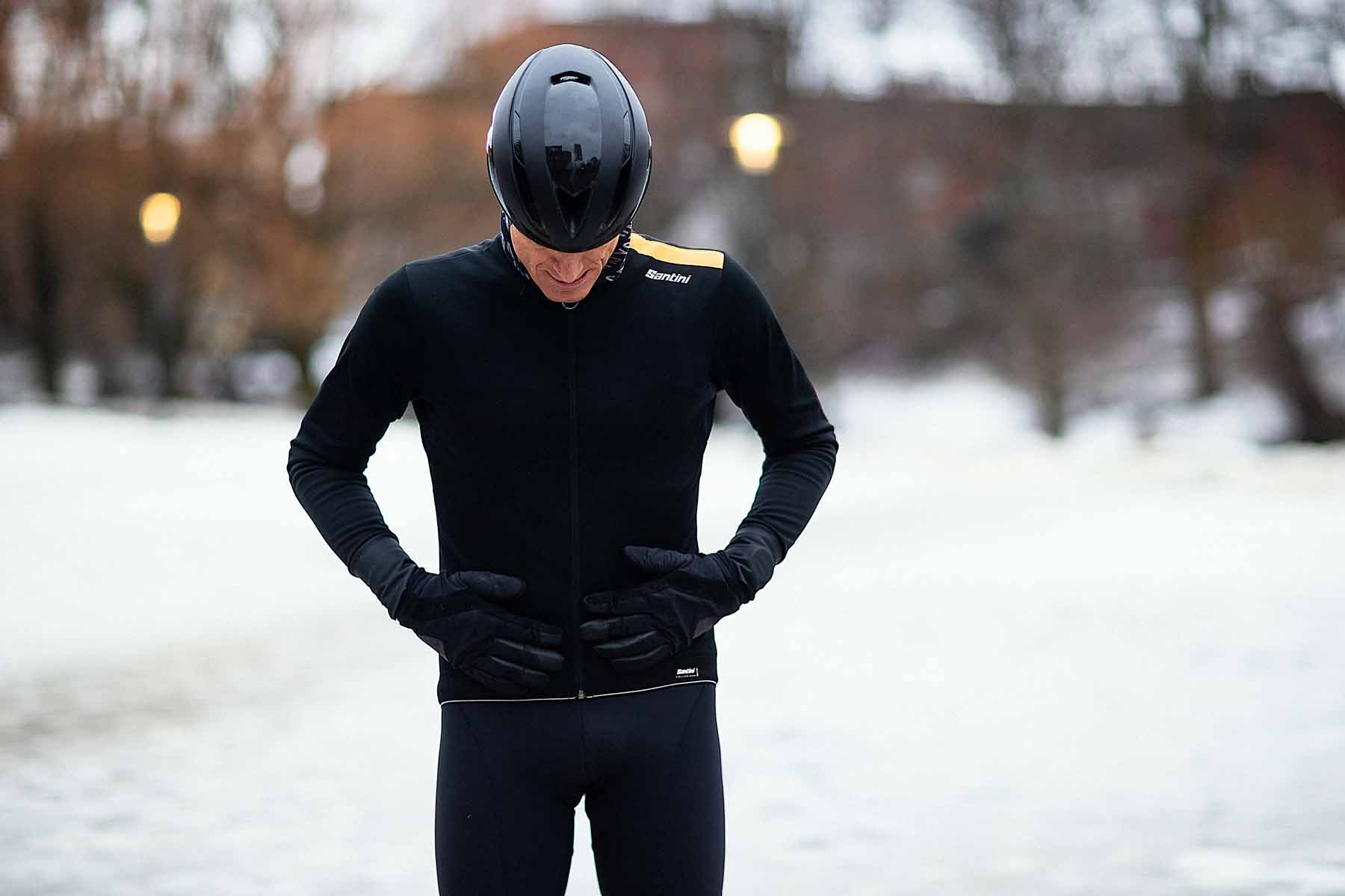 Test av Santini Vega Extreme | Sykkeljakker | Test av Test Santini Vega Extreme vinterjakke Sykkelen.no