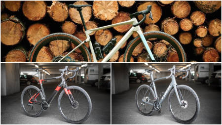 MARKEDETS BESTE: Cannondale Topstone, Trek Domane og BMC URS.