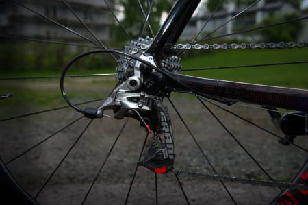 LETTVEKTER: SRAM Red er den letteste av utstyrsgruppene som troner på toppen av hierarkiet.