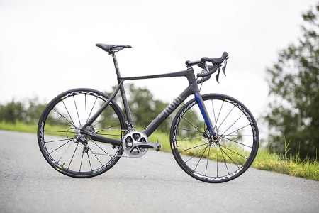 Xeon CDX utstyrt med Shimano Dura Ace 9000