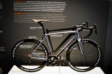NESTEN SOM KRISTOFF: Canyon viste frem sin nye Ultimate CF SL. Den har fått omtrent samtlige av toppmodellen SLX's egenskaper, men til en langt hyggeligere pris.