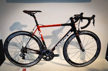BLANKE ARK: Argon18 har designet en helt ny ramme til 2014-utgaven av toppmodellen Gallium Pro.
