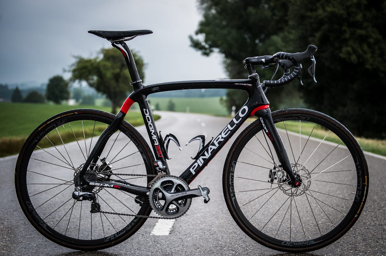 FREMTIDIG TOUR-VINNER? Sky og Pinarello forlenget nylig samarbeidsavtalen til 2016. Vi tipper Tour de France blir vunnet med skivebremser innen den tid.