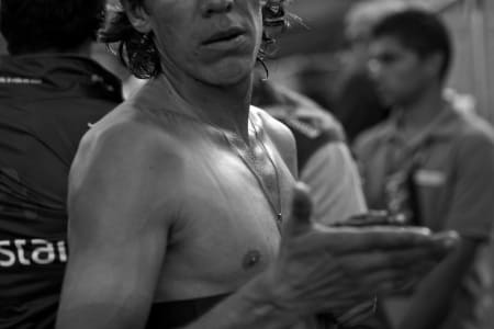 OPPGITT COLOMBIANER: Rigoberto Uran kunne intet gjøre med det nye franske stjerneskuddet, Warren Barguil.